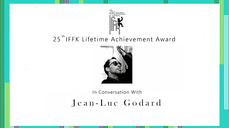 【英】Jean-Luc Godard in conversation with C S Venkiteswaran 25th IFFK